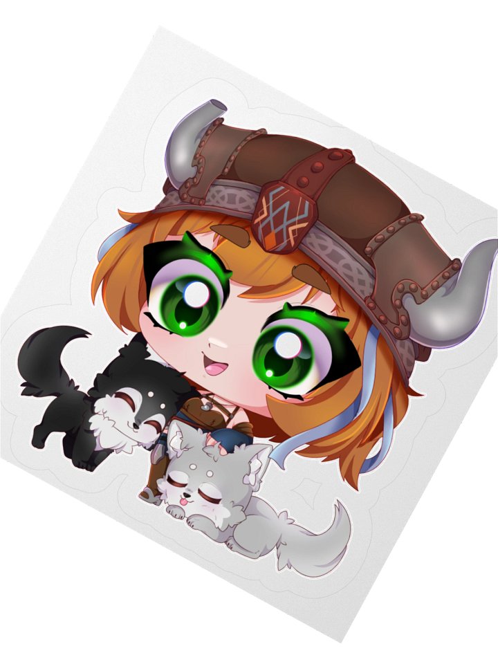 Nunu + Pups Sticker product image (3)