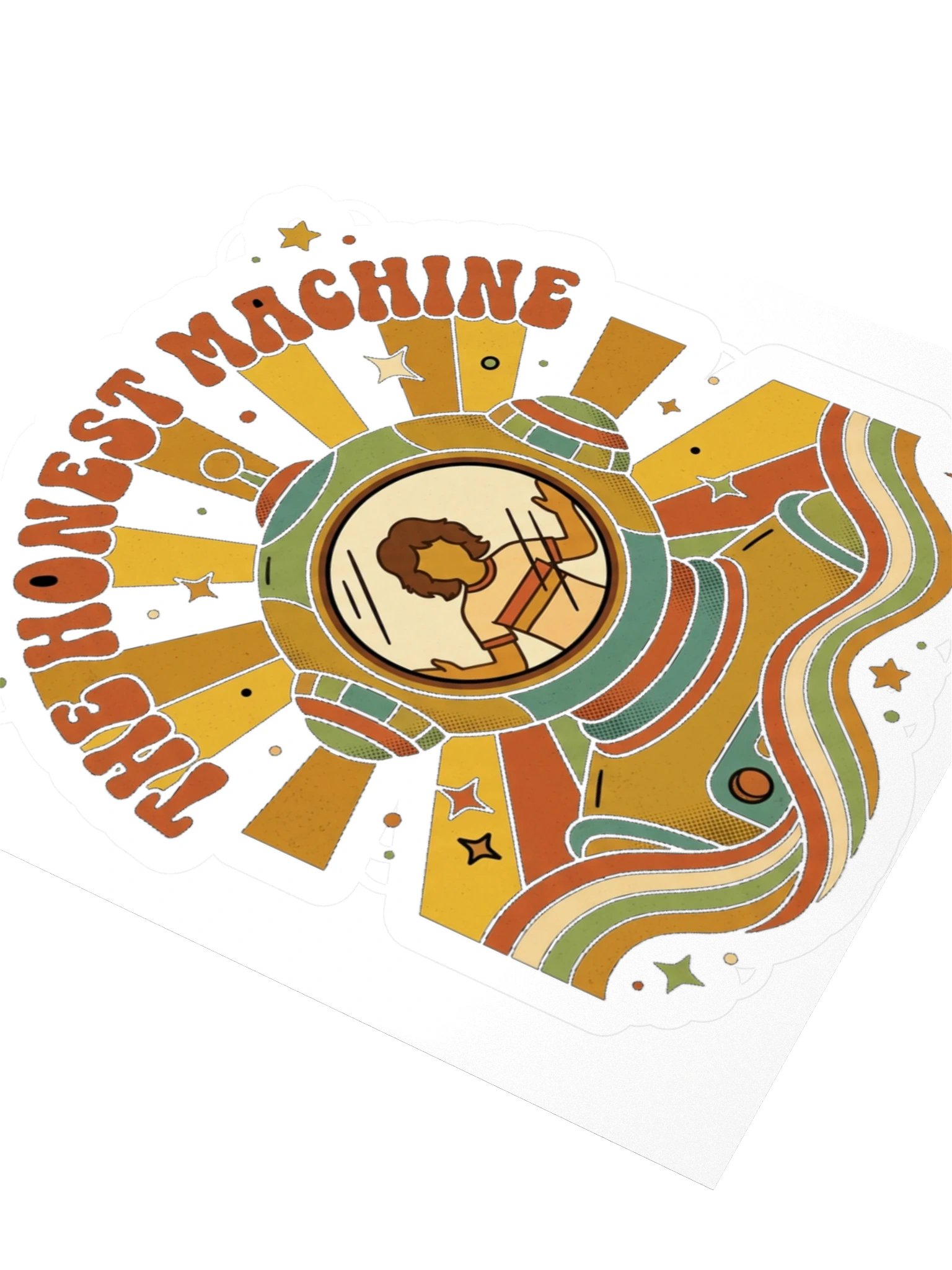The Honest Machine — Sticker product image (3)