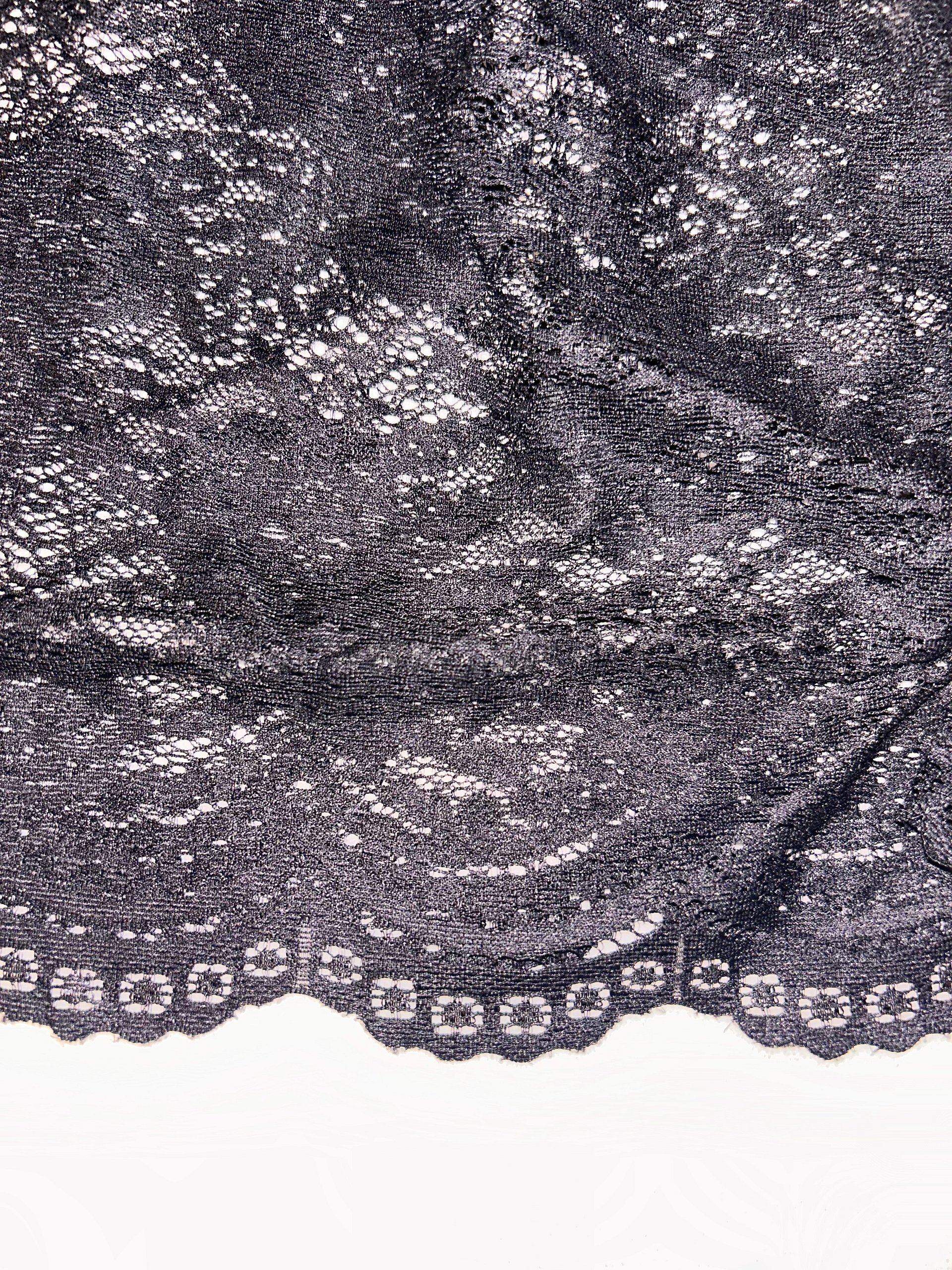 black polka dot tube top product image (2)