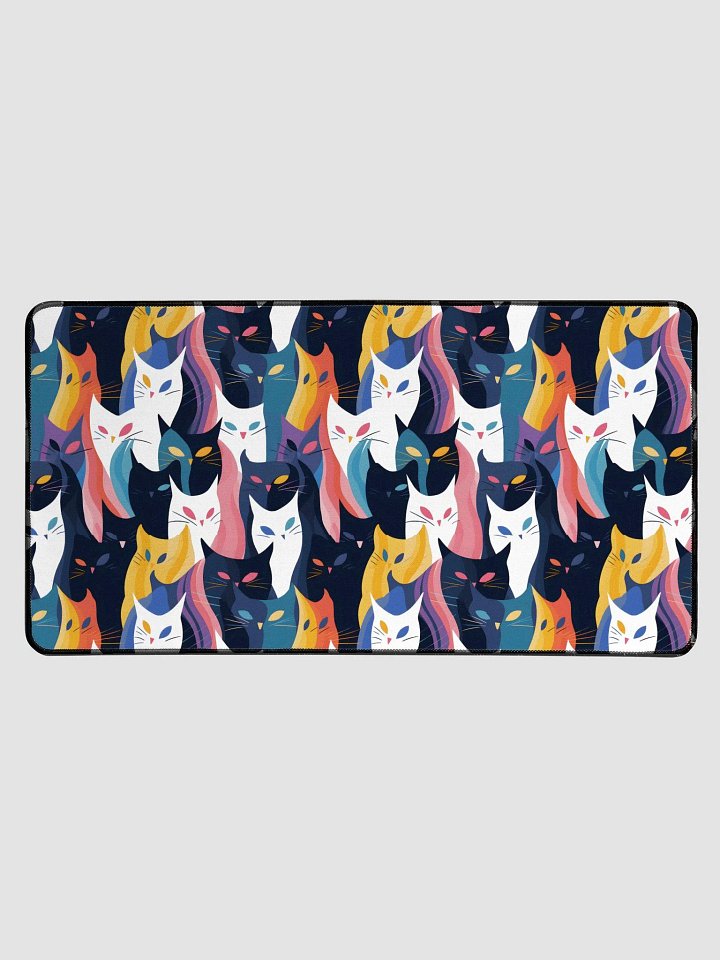 Cats Painting Desk Mat product image (1)