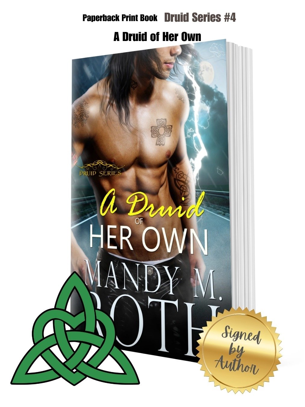 A Druid of Her Own Signed Paperback Print Book product image (1)