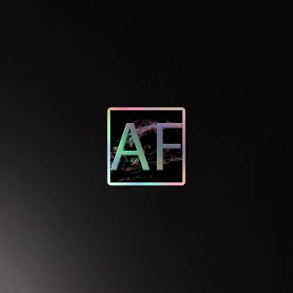 AstroAF Holographic Sticker product image (2)