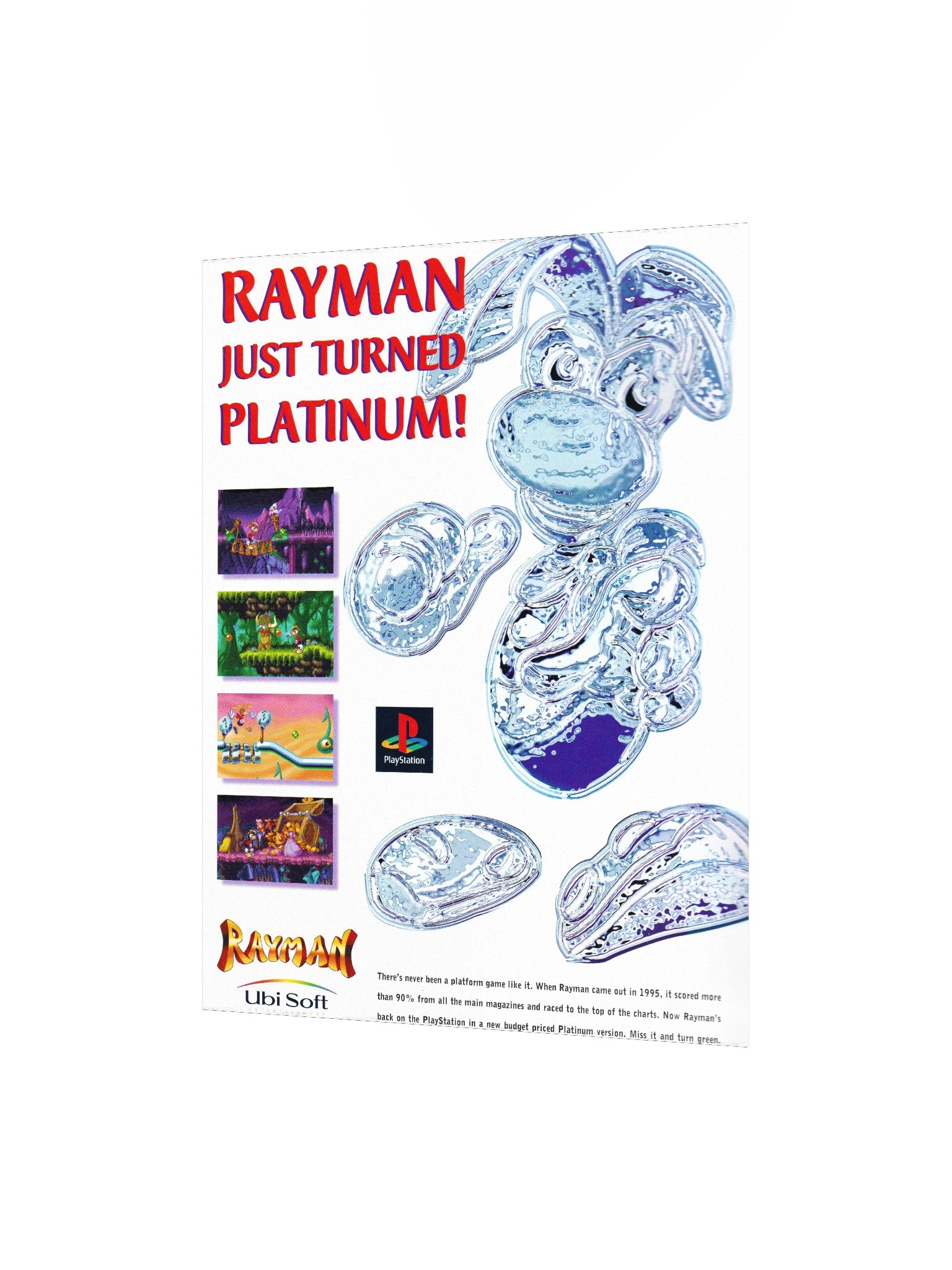 Rayman Platinum - Promotional Poster/Flyer product image (2)