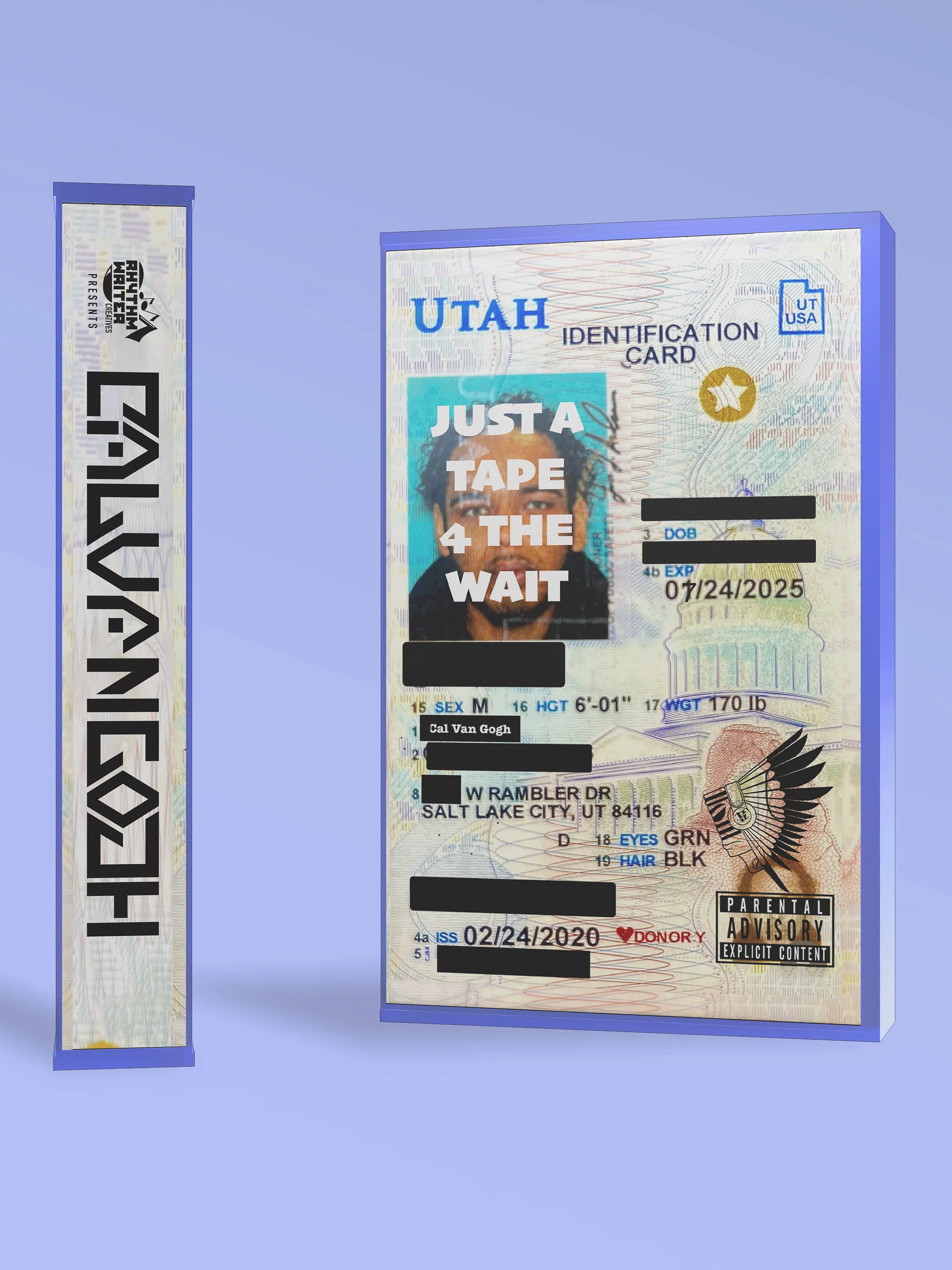 Cal Van Gogh - JUST a TAPE 4 the WAIT (Collector’s Cassette) [Pre-Order] product image (1)