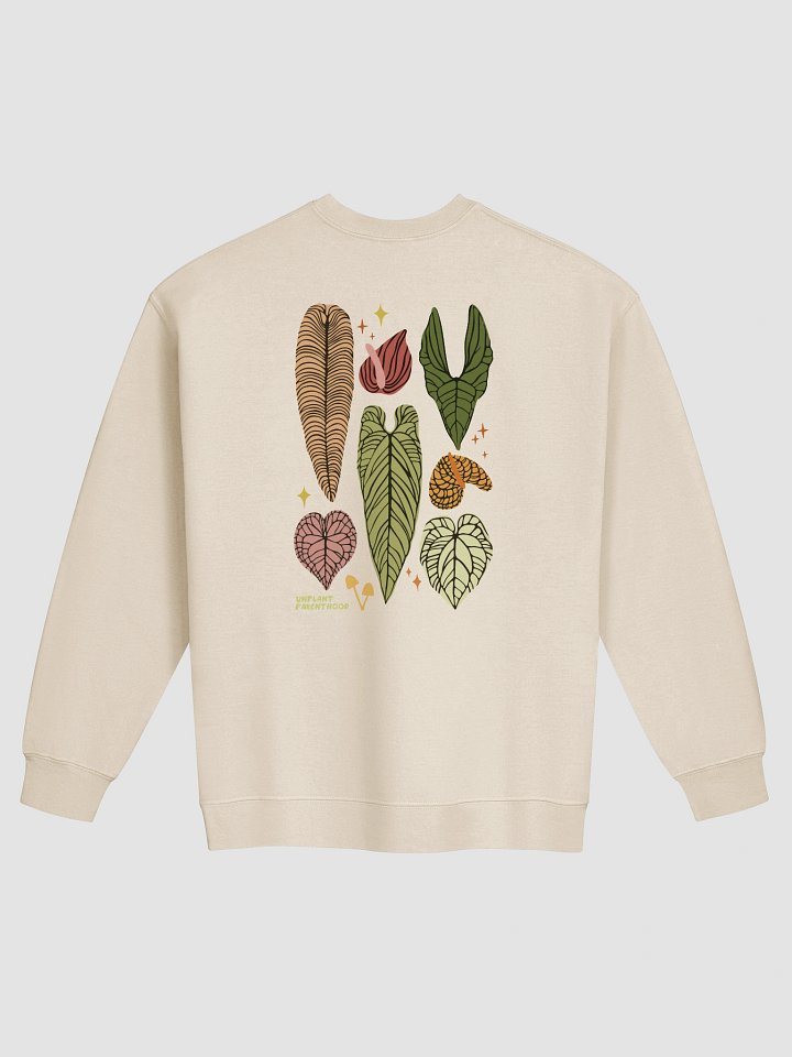 ANTHURIUM COLLAGE (back only) - Classic Crewneck Sweatshirt product image (1)