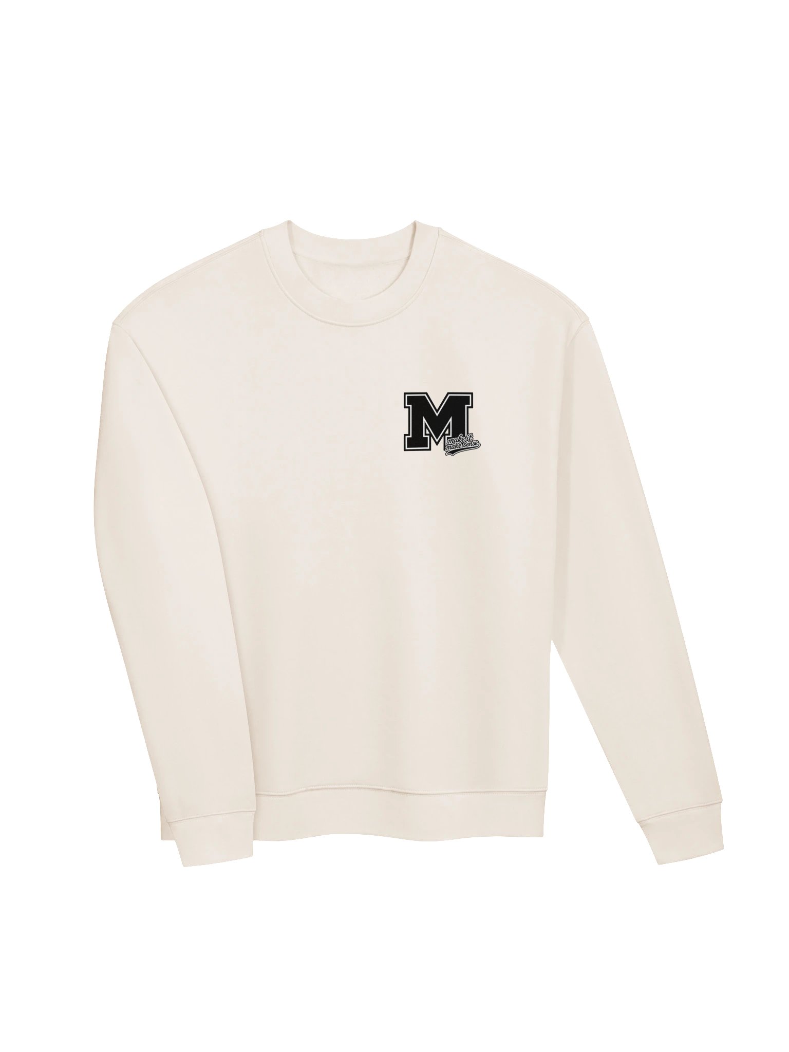 MIMS Black Varsity Logo Crewneck product image (3)