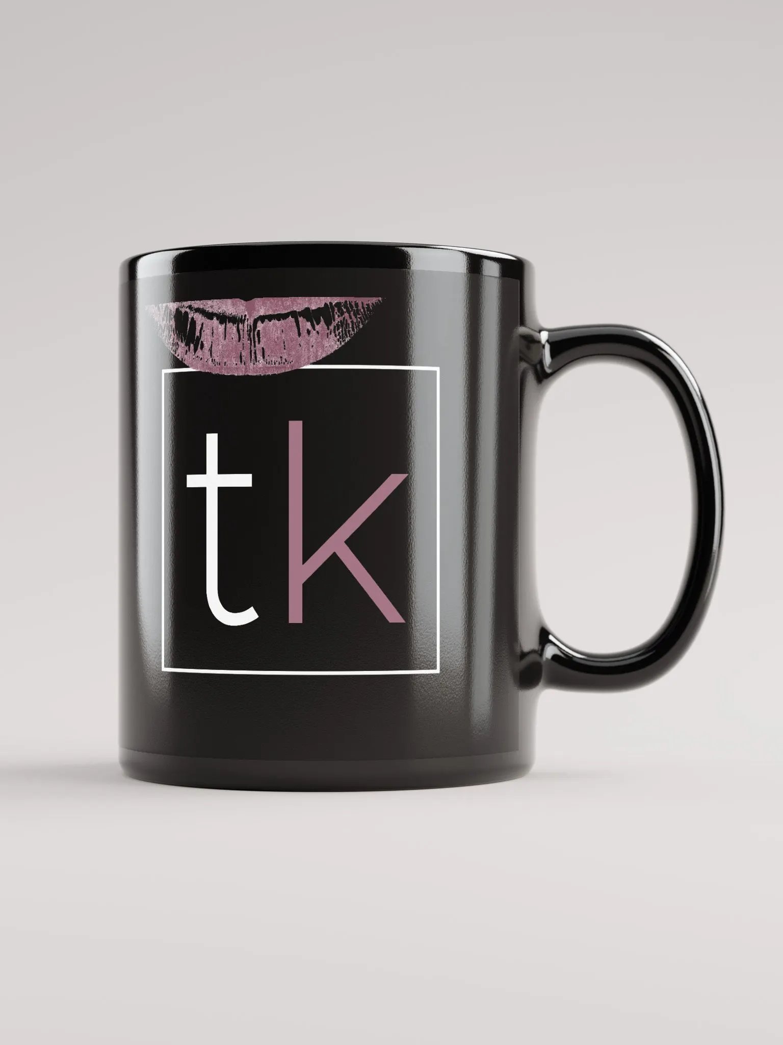 Tabatha Kiss Lipstick Mug (Black) product image (2)
