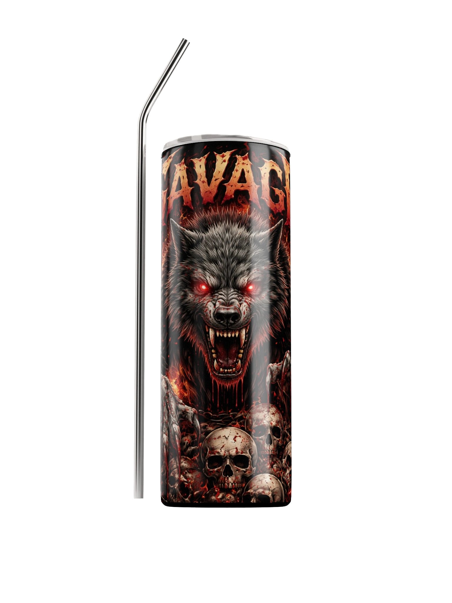 Savage Inferno Stainless Steel Tumbler product image (1)