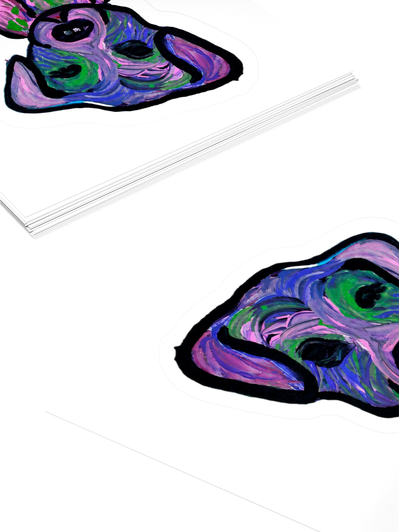 Colorful "Baya" Sticker product image (11)