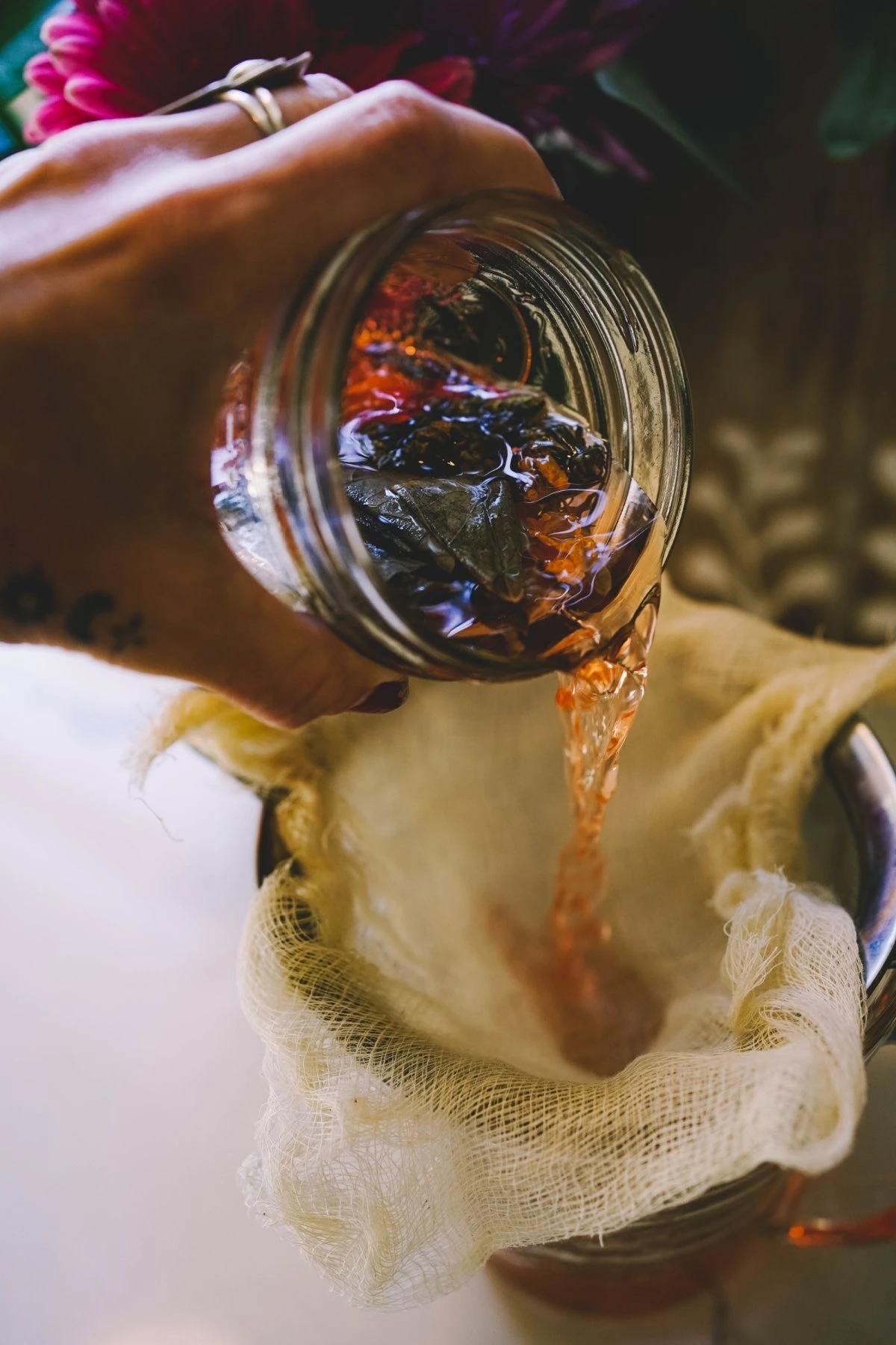 Vinegar herbal preparation