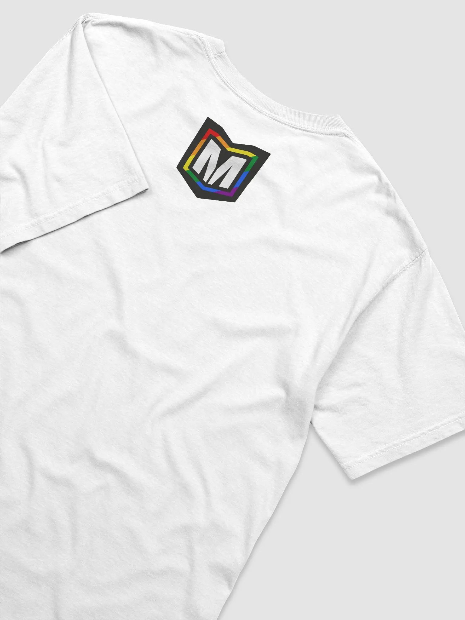 The 'PROUD LGBTQ+' T-Shirt - White product image (4)