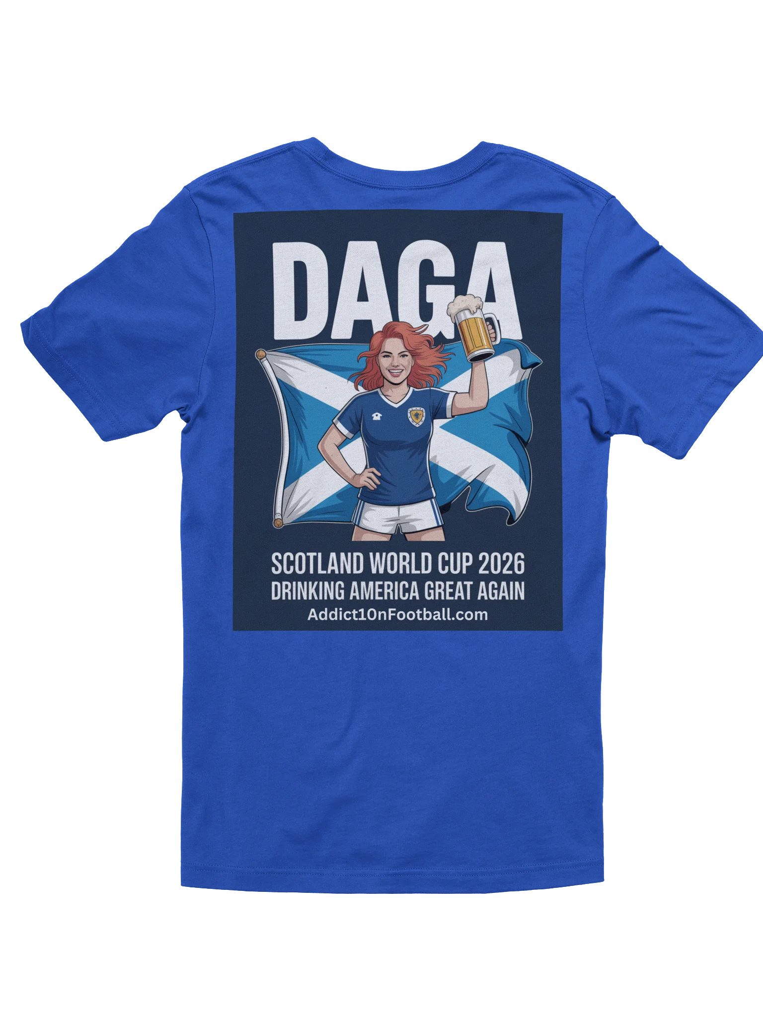SCOTLAND 2026 LASSIES SHIRT - DRINK AMERICA GREAT AGAIN product image (2)