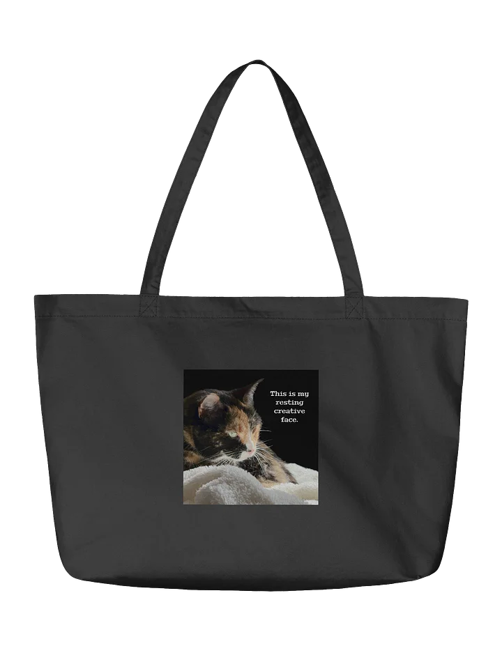 This is my resting creative face. Tote product image (2)