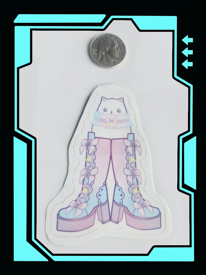 Kawaii Boot Jimmy Sticker product image (2)