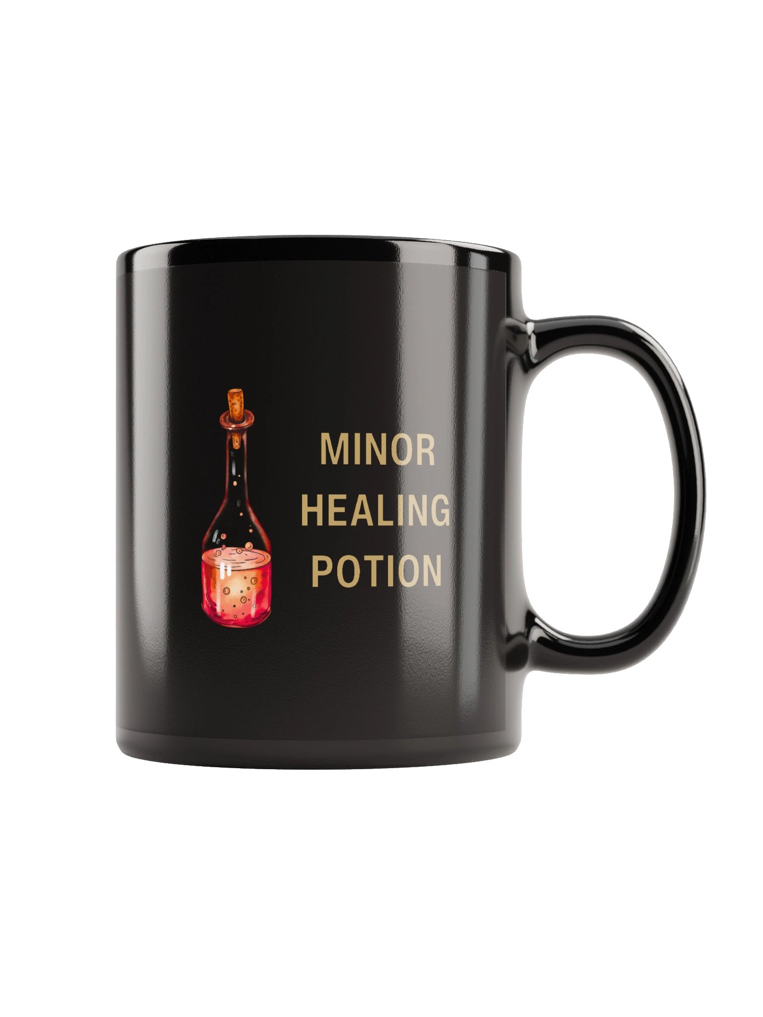 Minor Healing Potion Mug | Gamer Coffee Cup & Spoonie Humor Mug product image (3)