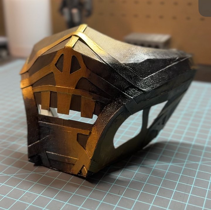 TEMPLATE - Scorpion Mask | Mortal Kombat product image (2)