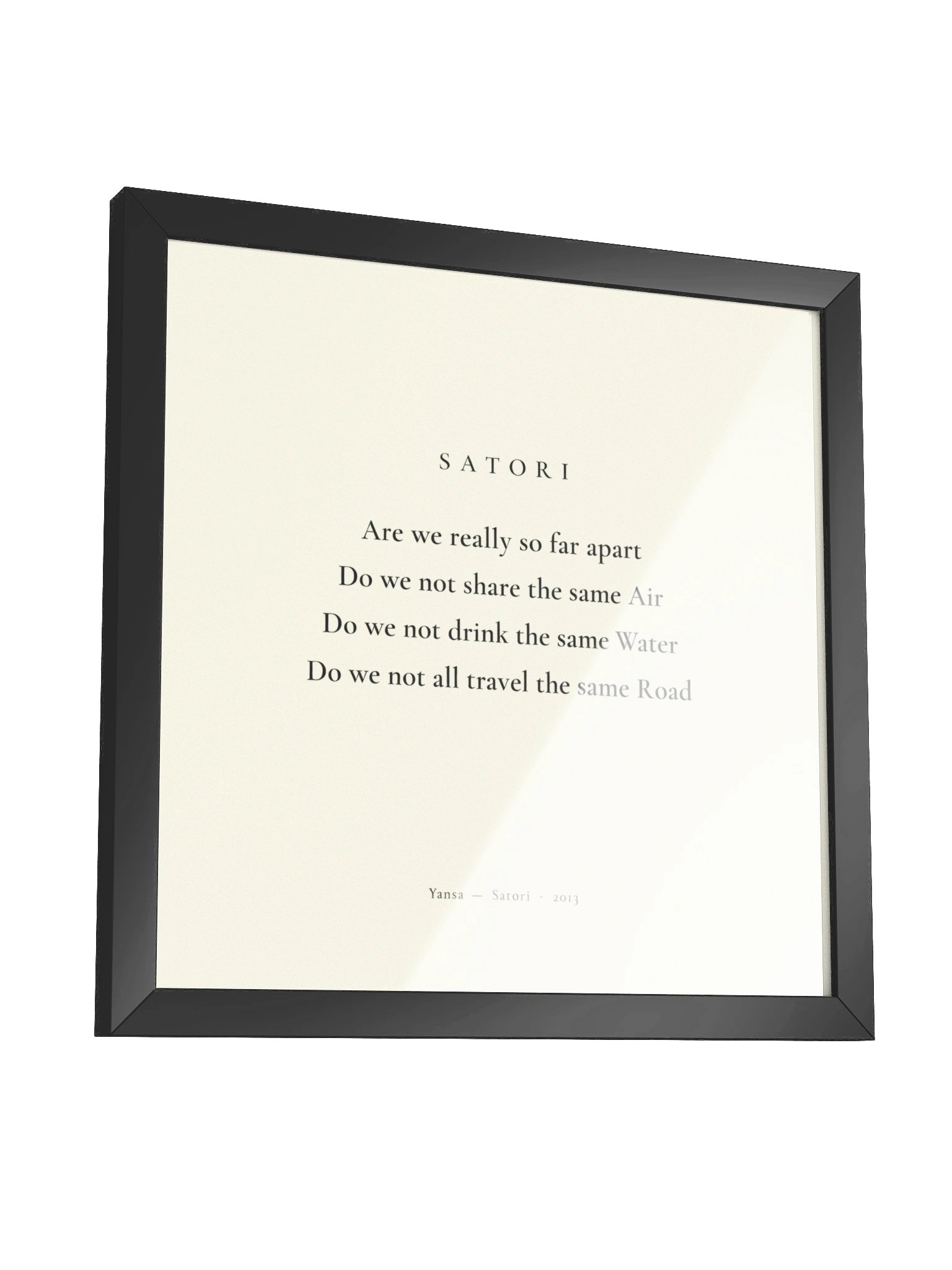 SATORI — Are We Really So Far Apart product image (3)