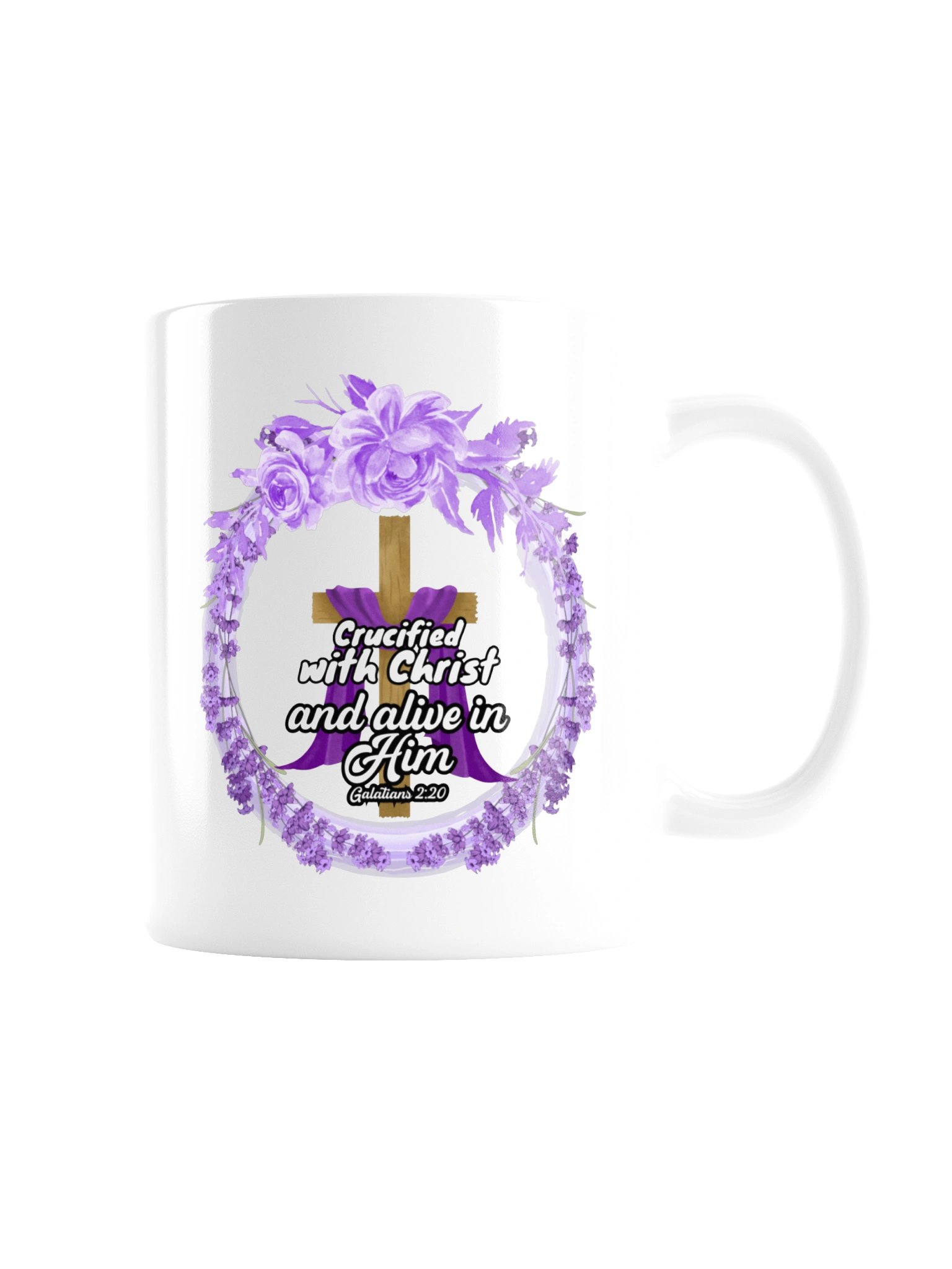 Alive in Him Galatians 2:20 Mug product image (7)