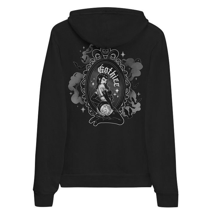 𝖌𝖔𝖙𝖍𝖎𝖈𝖈 hoodie (back print) product image (1)