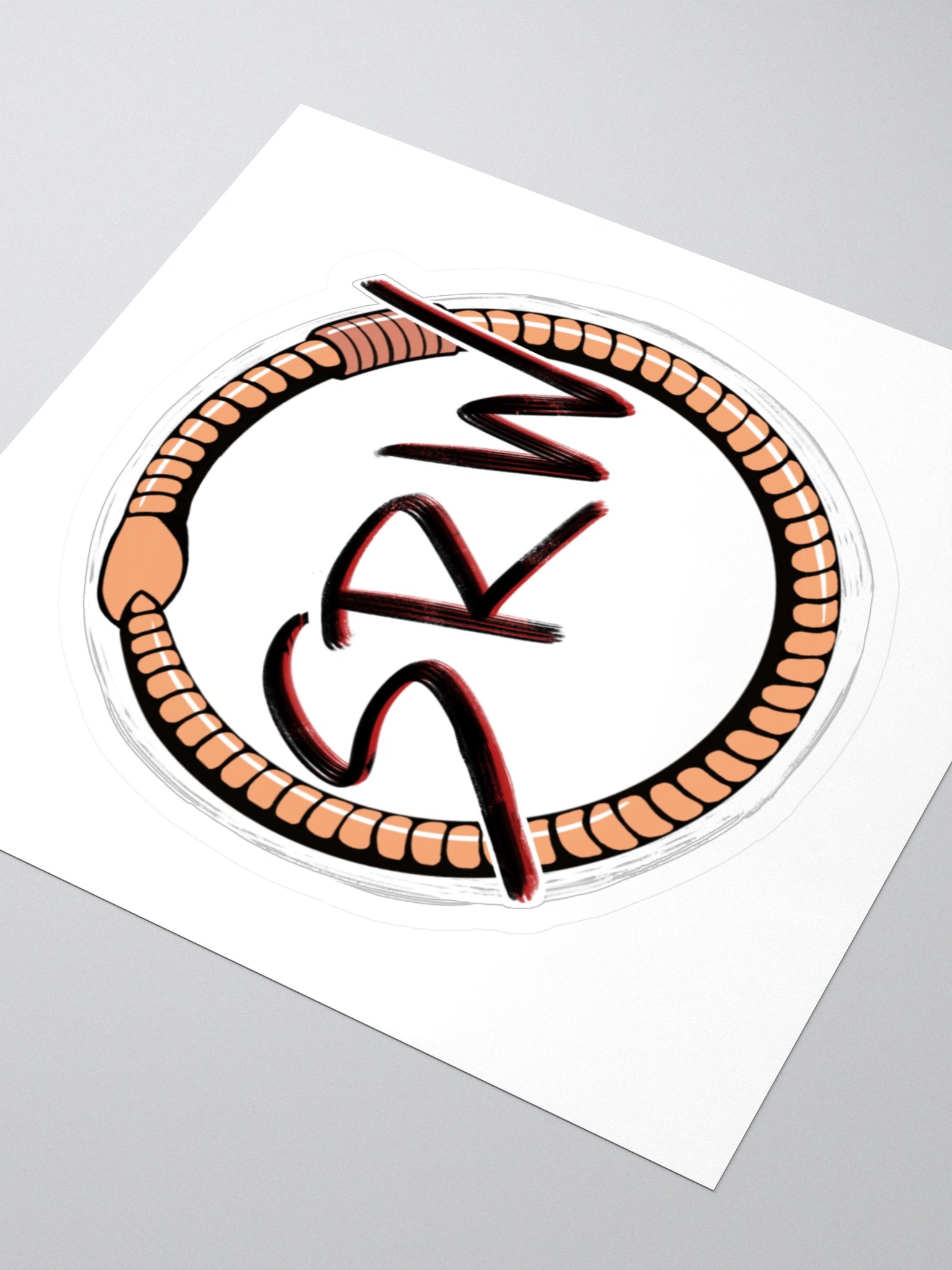 Surviving Ringworm Sticker product image (3)