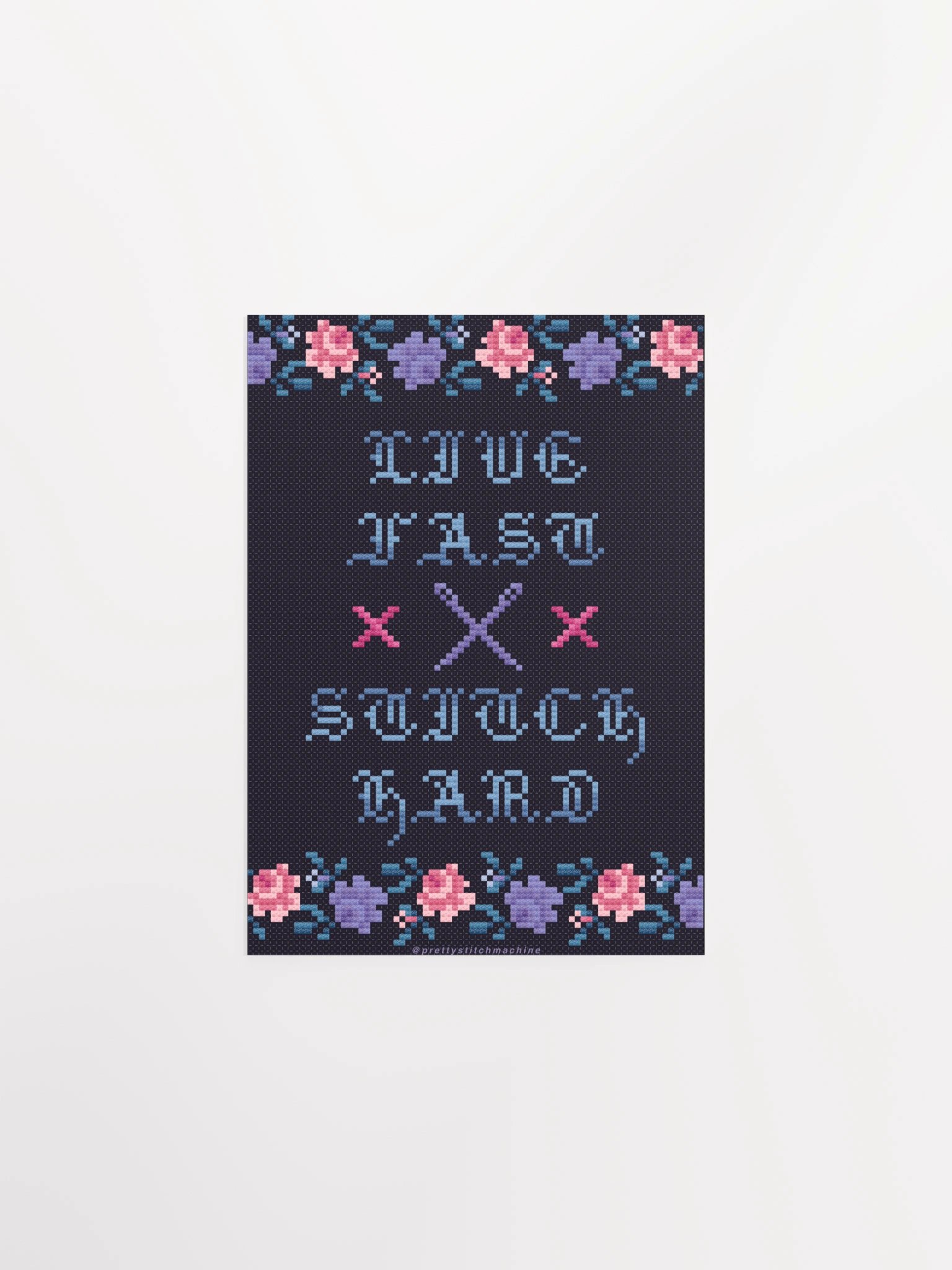 Live Fast Stitch Hard Print product image (1)