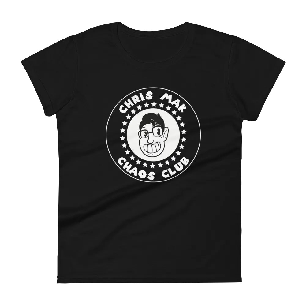WOMEN'S FIT CHAOS CLUB SHIRT (DARK) product image (4)