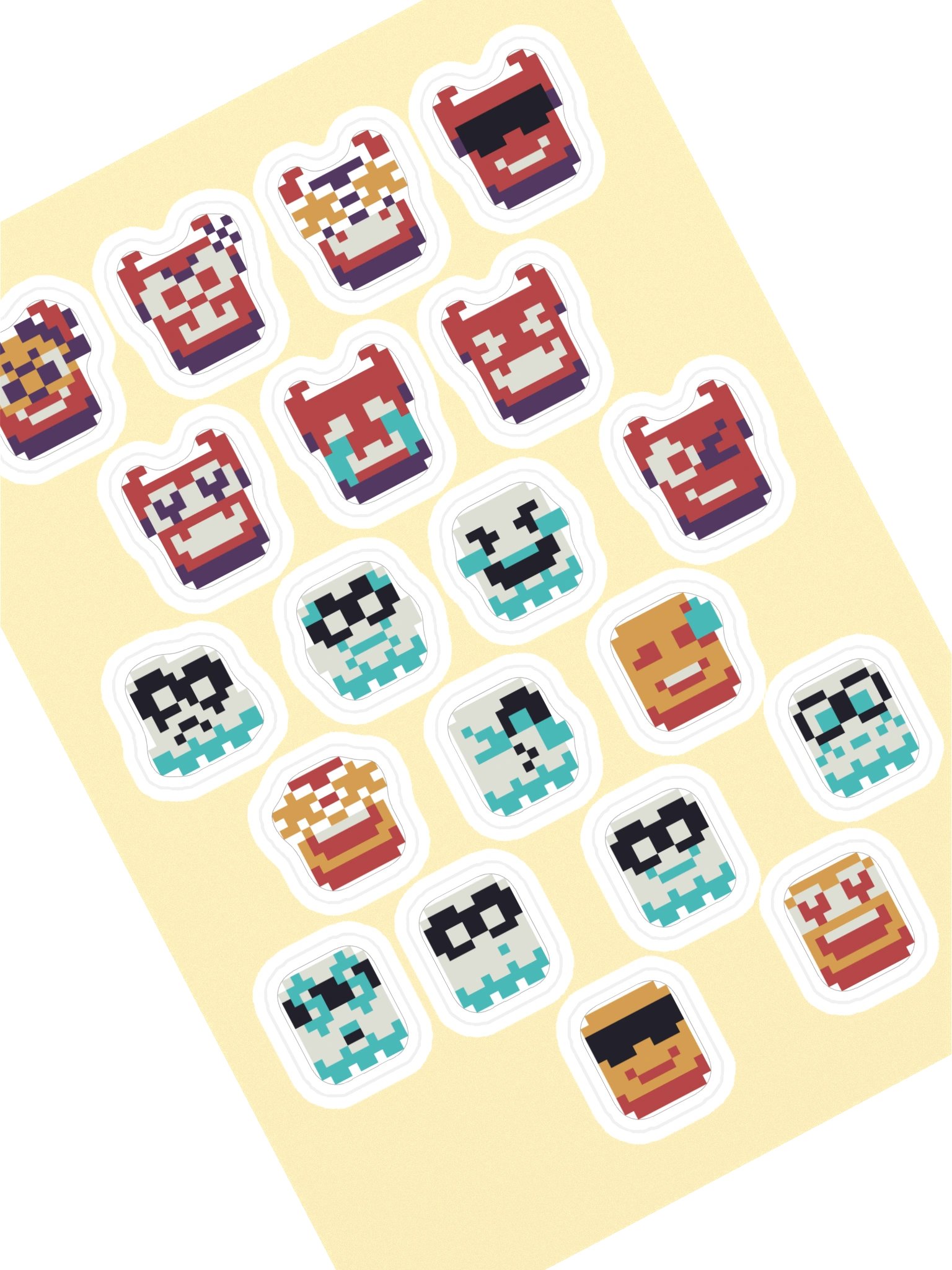 Mood Monsters Sticker Sheet product image (1)