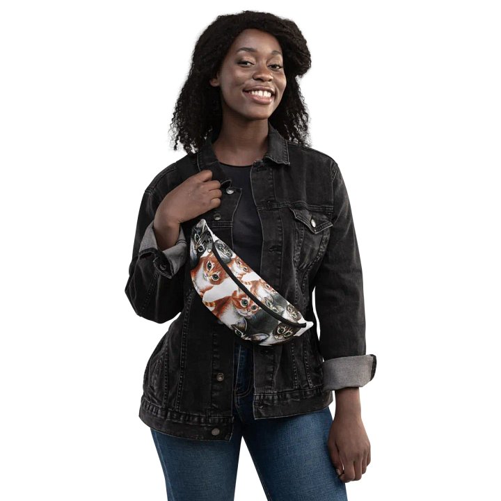 Five kittens fanny pack product image (1)