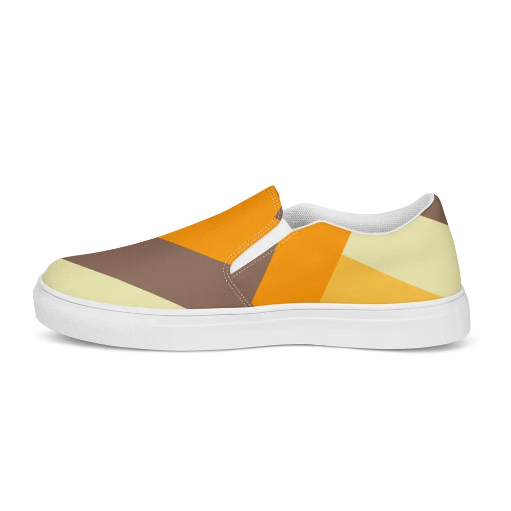 Orange Zag Slip-Ons product image (5)