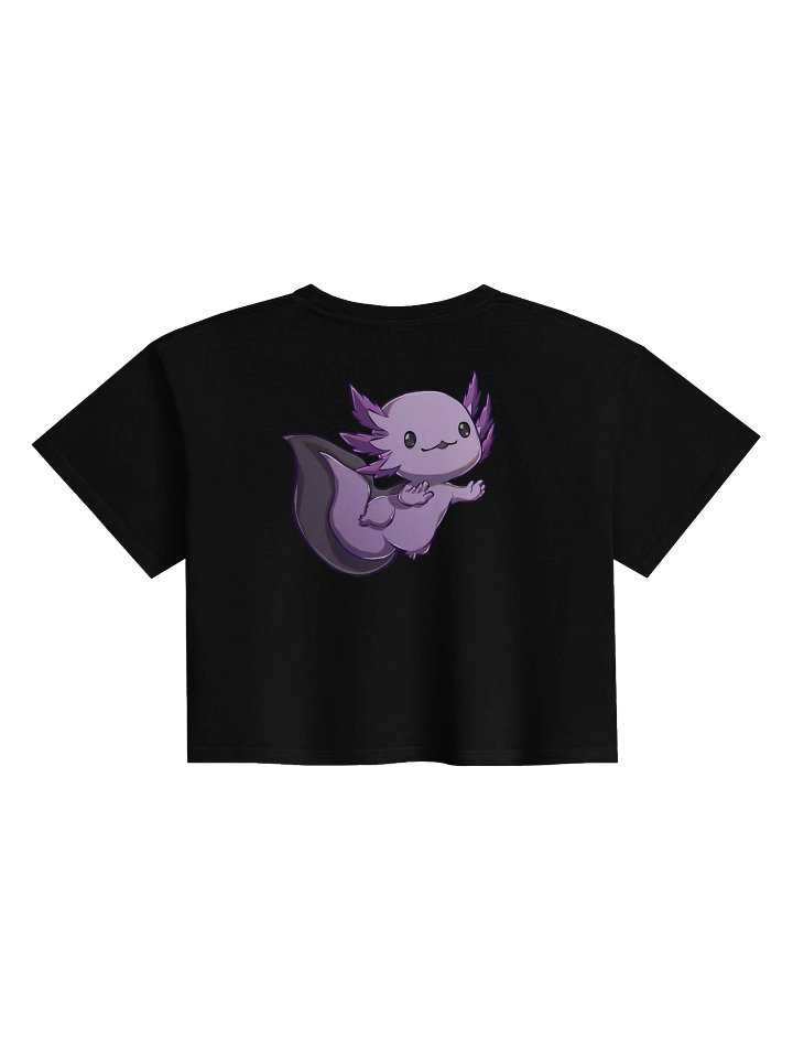 Axolotl Crop Top (Back Print) product image (2)