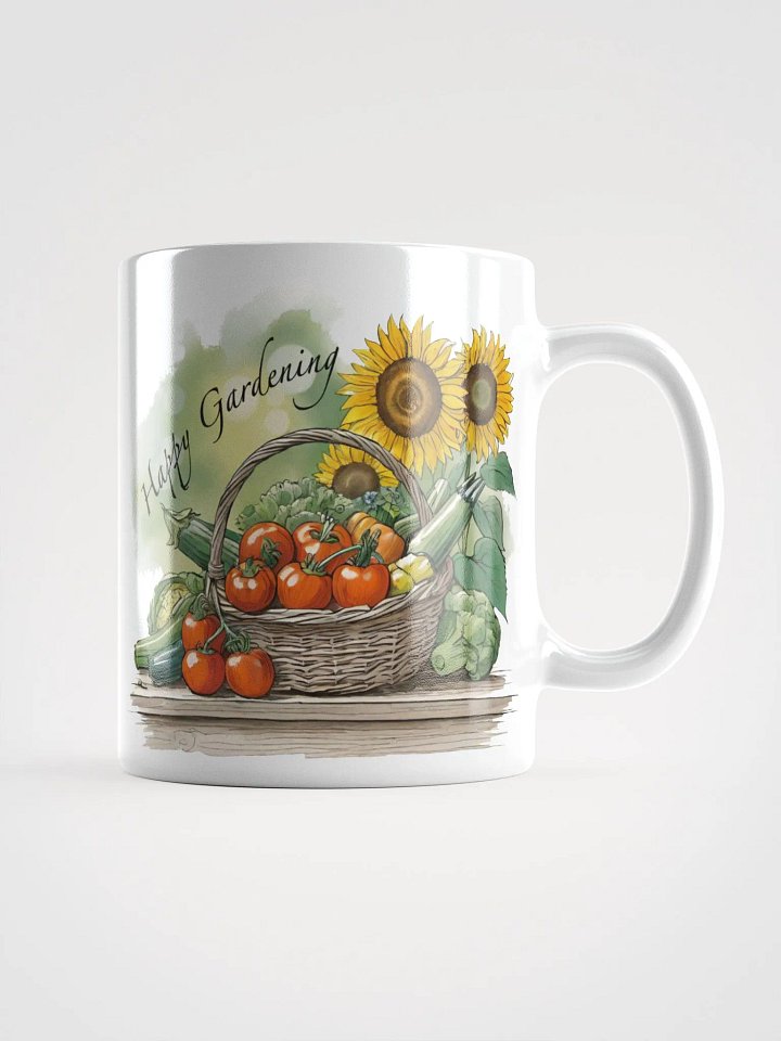 Happy Gardening | Glossy White Mug product image (1)
