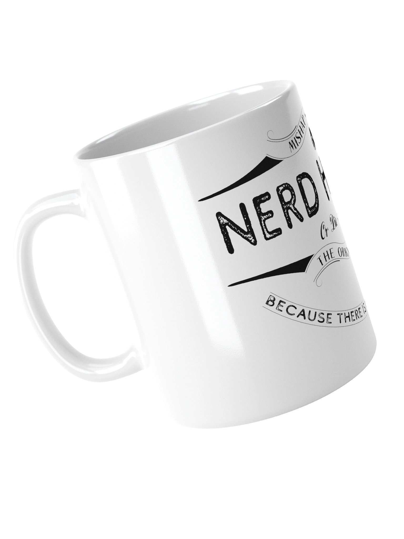 Nerd Harder or Die a n00b Mug (White) product image (15)