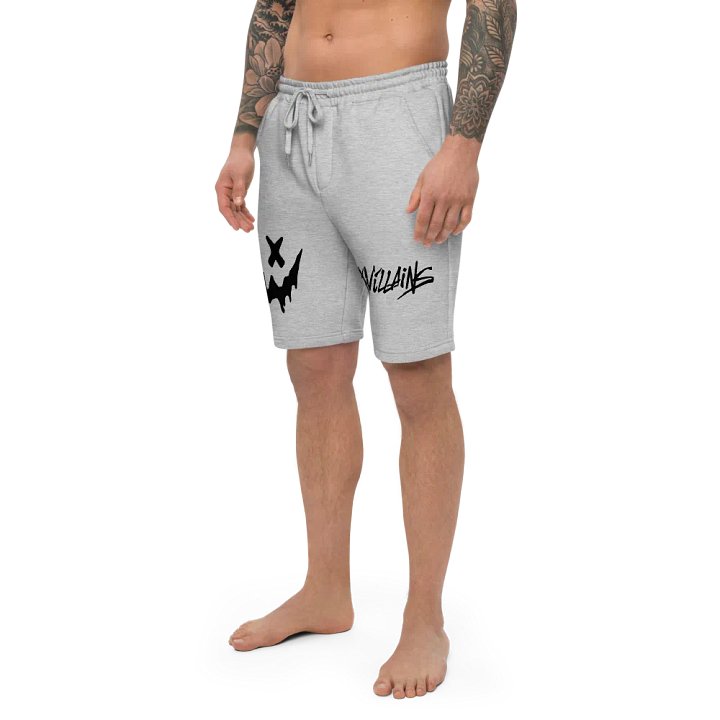 Ghost Face Comfy Shorts Grey product image (2)
