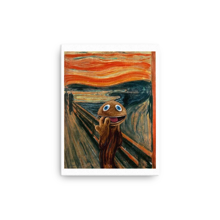 Screaming Zippy canvas print (limited edition) product image (1)