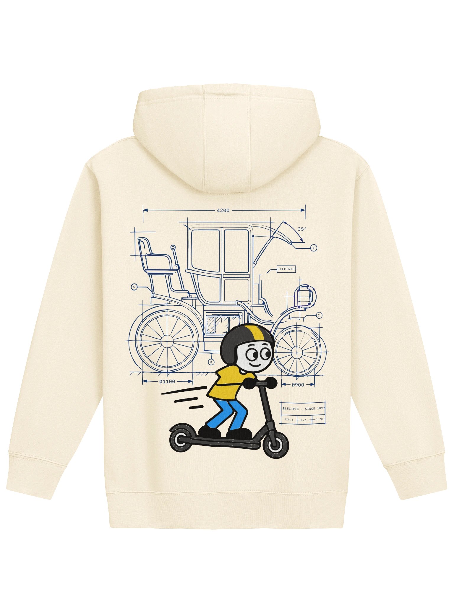 SCOOTY Electric Since 1899 Hoodie product image (1)