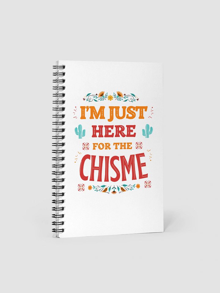 "Just Here for the Chisme" Creative Journal product image (1)