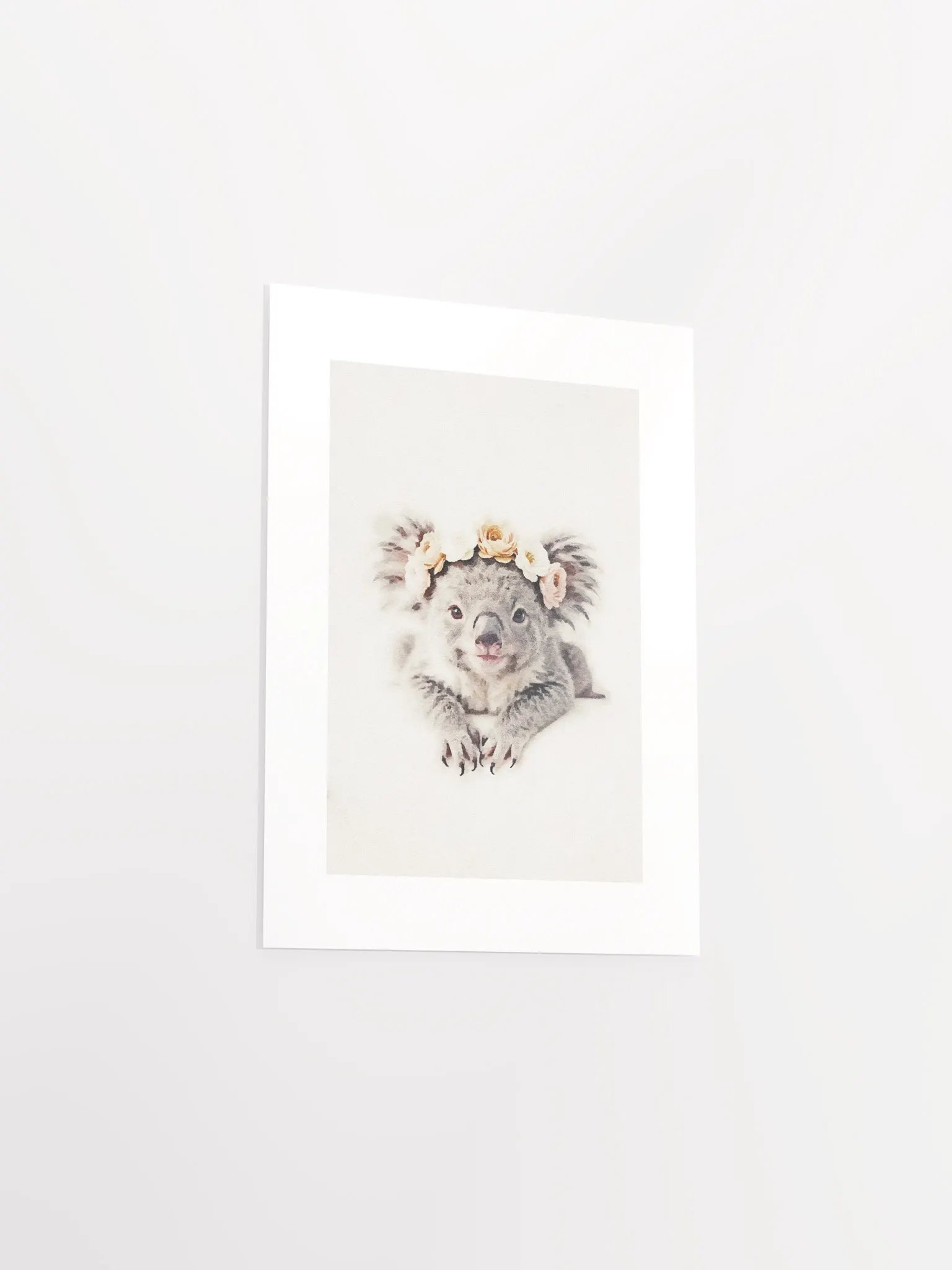 Serene Koala Passepartout Print product image (20)