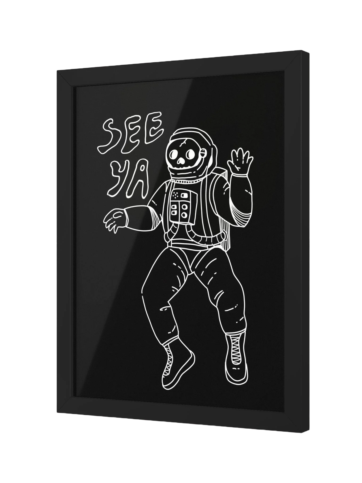 See Ya Matte Poster (Framed) product image (1)