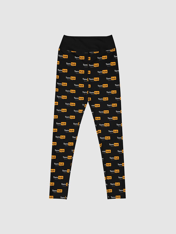 All Over Tornhub Yoga Leggings product image (1)