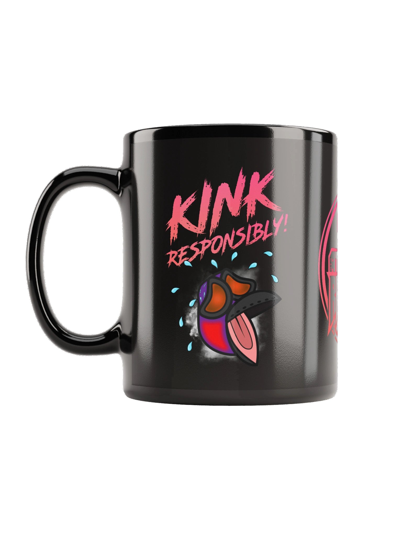 Kink Responsibly Black Mug product image (1)