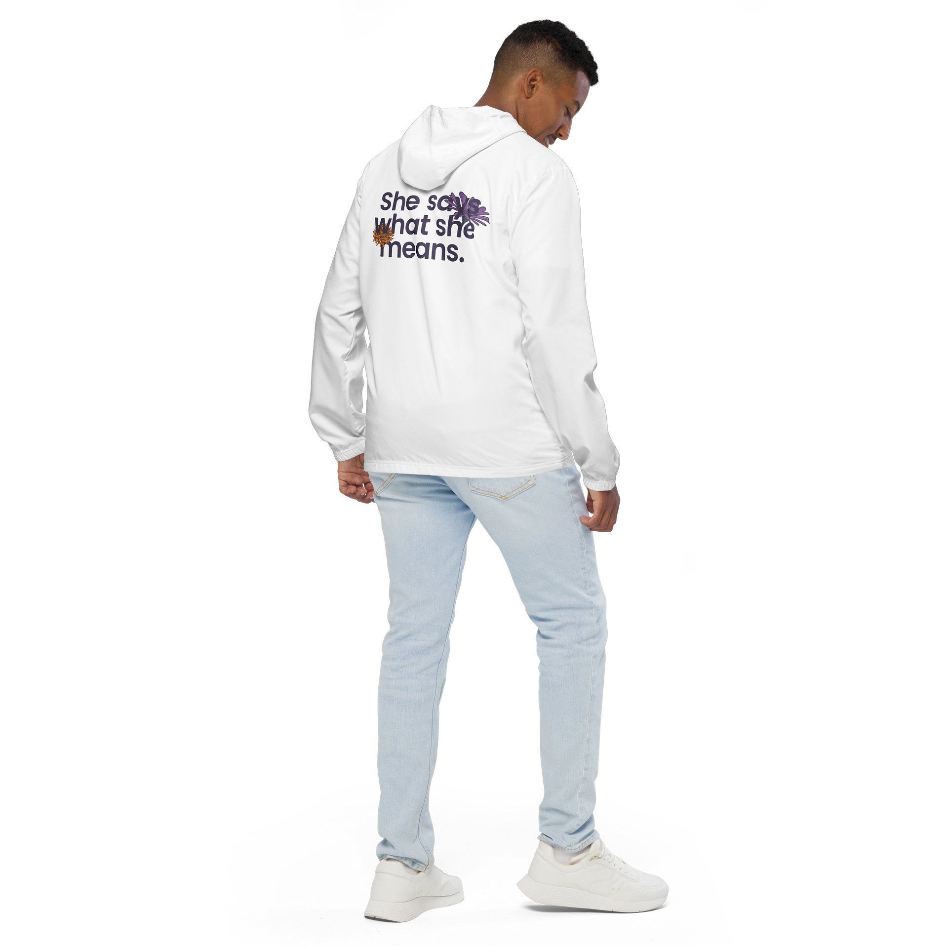 She Says Windbreaker product image (2)
