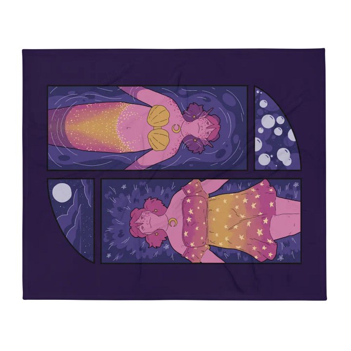 THE NATISALIE BLANKET !! (but in PURPLE?!?!) product image (1)