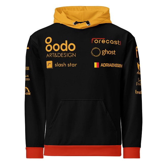 Personalized Hoodie Black