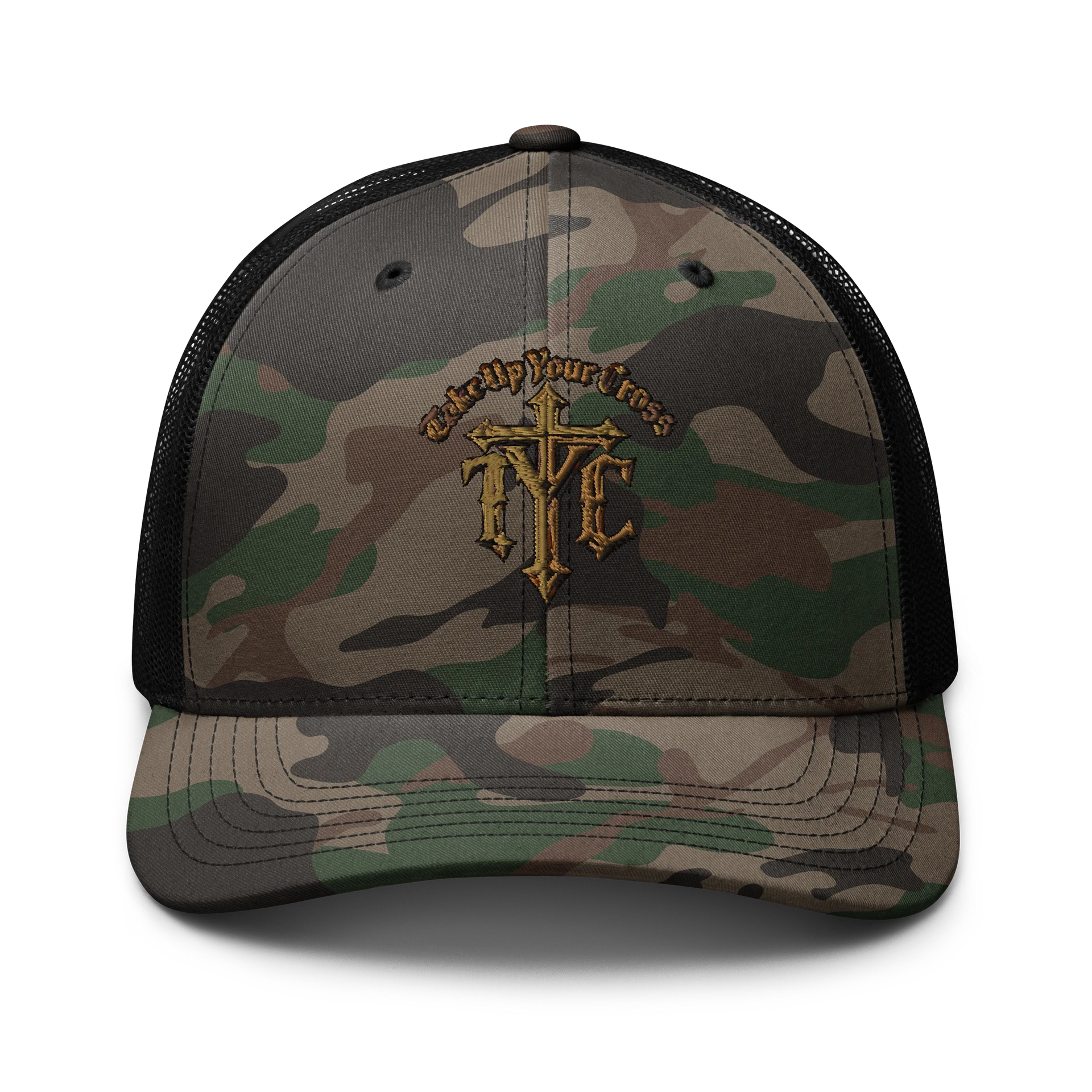 TUYC CAMO TRUCKER CAP product image (1)