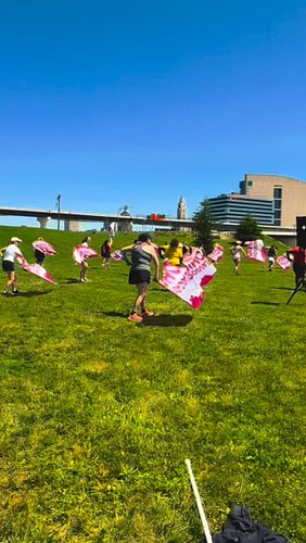 We busy. 🏳️‍🌈 💗🏳️‍🌈
#flaggotsohio #pride2026