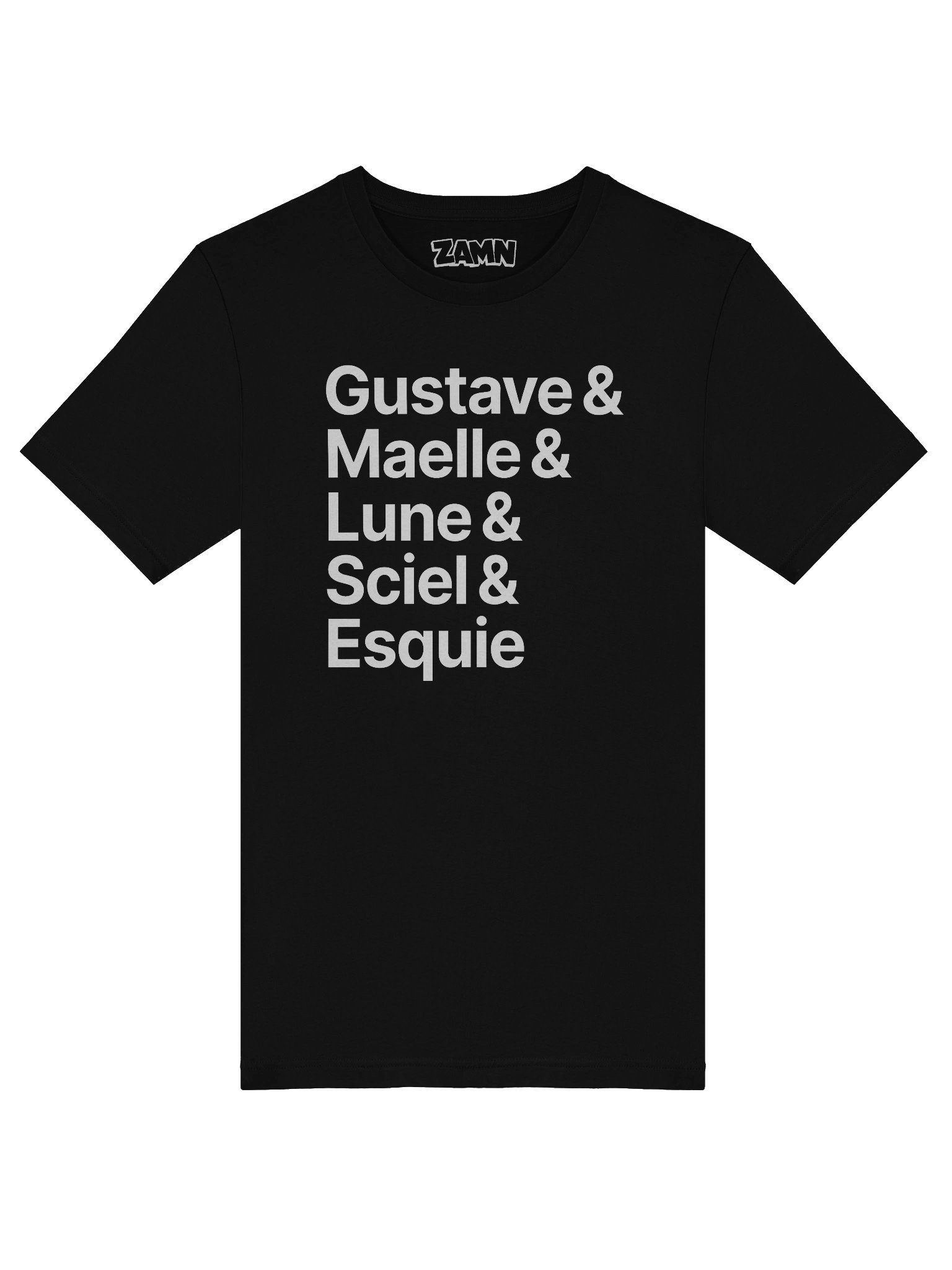 Clair Obscur: Expedition 33, Act I Names Tee product image (4)