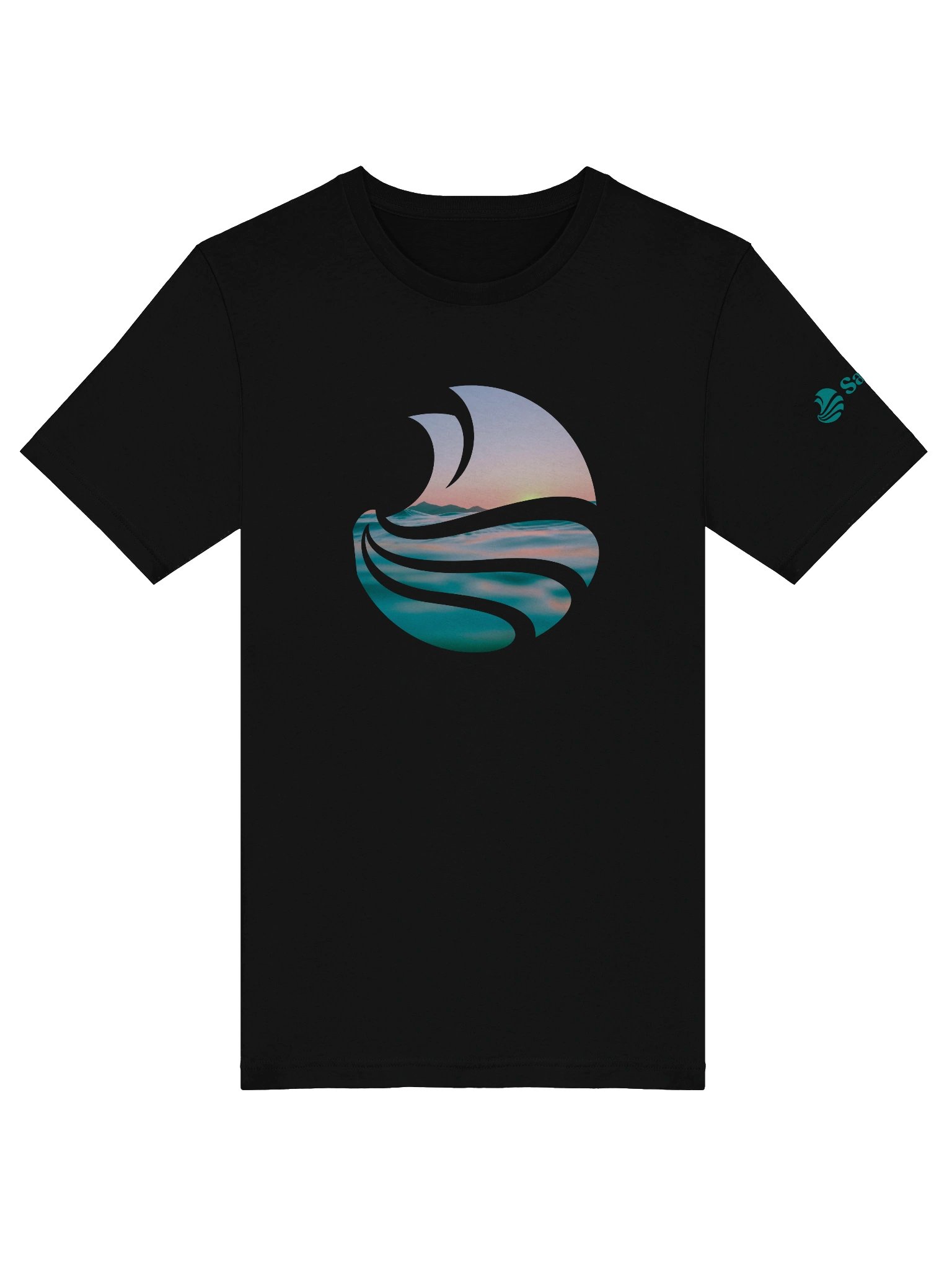 SailTies Classic Tee - Emerald Ocean Tidal product image (5)