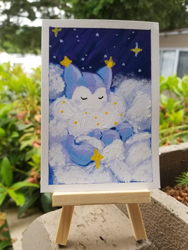ACEO OOAK - Starlight Lullaby product image (1)