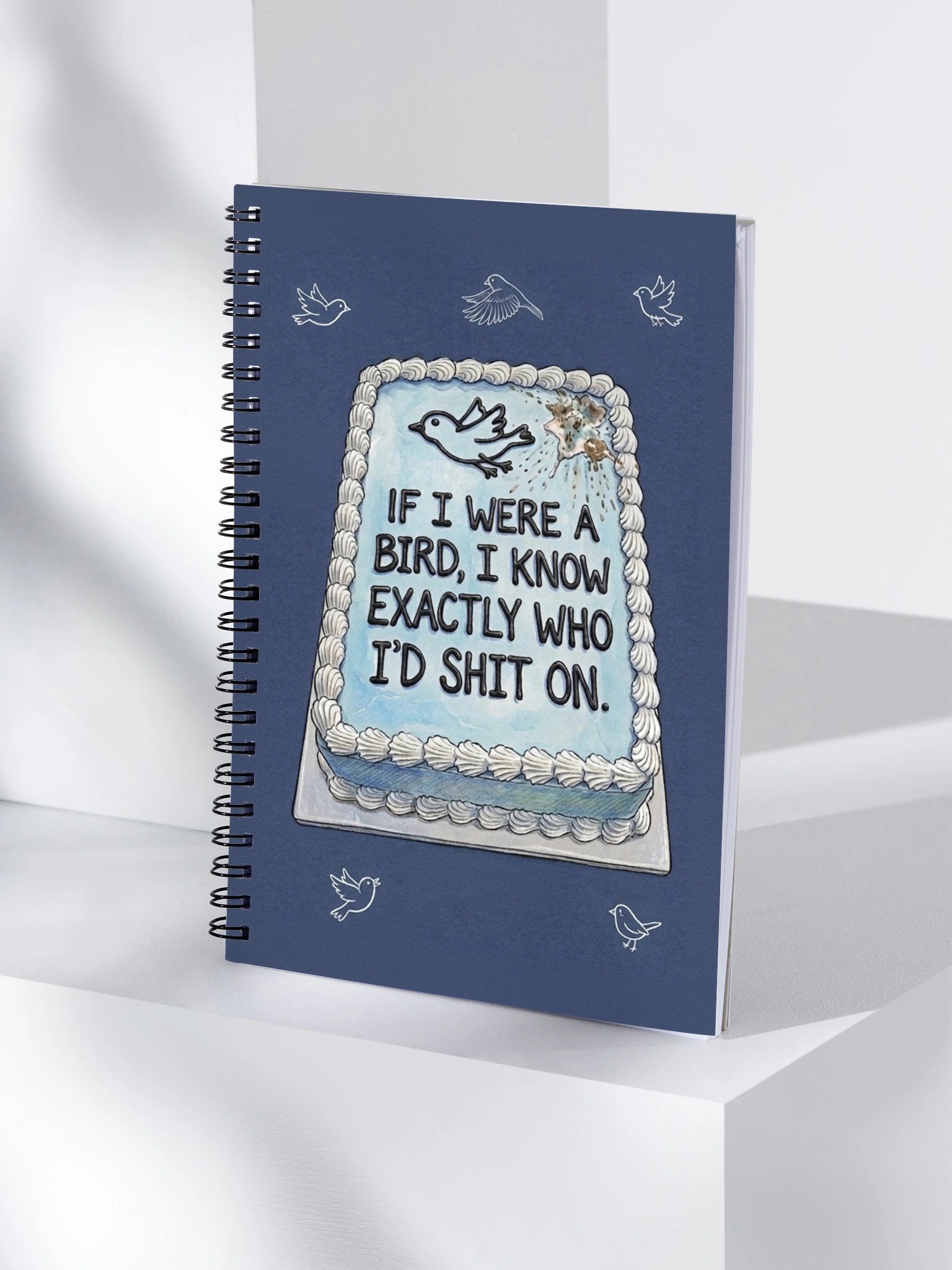 If I Were a Bird Spiral Notebook product image (4)