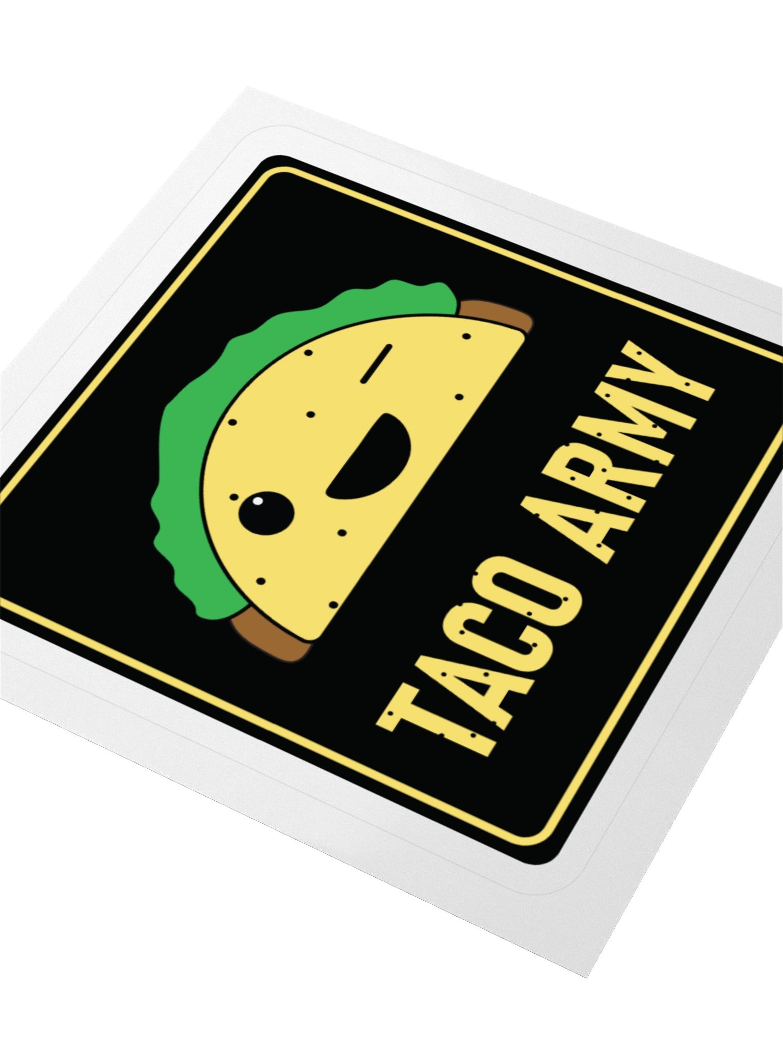 TACO ARMY STICKER product image (3)